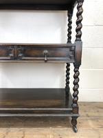 Antique Oak Three Tier Sideboard (4 of 12) Antique Oak Three Tier Sideboard (4 of 12)