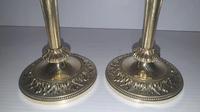 Pair of 19th Century Small Size Brass Candlesticks (4 of 4) Pair of 19th Century Small Size Brass Candlesticks (4 of 4)