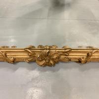Large Carved Wood Overmantle Mirror (7 of 9) Large Carved Wood Overmantle Mirror (7 of 9)