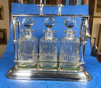 Edwardian Silver Plated Tantalus c.1905 (6 of 14) Edwardian Silver Plated Tantalus c.1905 (6 of 14)