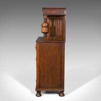 Antique Carved Court Cabinet, English, Oak, Sideboard, Jacobean Revival c.1910 (5 of 12) Antique Carved Court Cabinet, English, Oak, Sideboard, Jacobean Revival c.1910 (5 of 12)