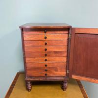 Spectacular Small Regency Antique Mahogany Collectors Cabinet (2 of 8) Spectacular Small Regency Antique Mahogany Collectors Cabinet (2 of 8)