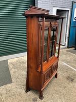 Antique Arts & Crafts Carved Walnut Bookcase (9 of 13) Antique Arts & Crafts Carved Walnut Bookcase (9 of 13)