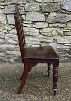 Antique Gothic Oak Hall Chair (8 of 13) Antique Gothic Oak Hall Chair (8 of 13)