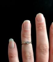 Vintage Diamond Solitaire Ring, Hearts, 9ct Gold (8 of 10) Vintage Diamond Solitaire Ring, Hearts, 9ct Gold (8 of 10)