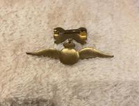RAF Brooch Suspended from Enamel Bow (2 of 3) RAF Brooch Suspended from Enamel Bow (2 of 3)
