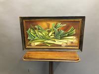 Oil on Board- Still-life Leeks (5 of 5) Oil on Board- Still-life Leeks (5 of 5)