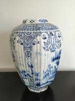 Imposing 19th Century Dutch Delft Blue & White Vase & Cover (6 of 15) Imposing 19th Century Dutch Delft Blue & White Vase & Cover (6 of 15)