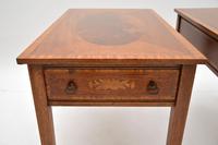 Pair of Antique Inlaid Mahogany Side Tables (10 of 12) Pair of Antique Inlaid Mahogany Side Tables (10 of 12)