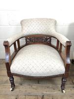 Pair of Victorian Mahogany Tub Chairs (10 of 17) Pair of Victorian Mahogany Tub Chairs (10 of 17)