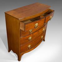 Antique Bow Front Chest of Drawers, English, Mahogany, Tallboy, Victorian, 1870 (6 of 12) Antique Bow Front Chest of Drawers, English, Mahogany, Tallboy, Victorian, 1870 (6 of 12)