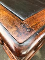 Antique Anglo Indian Teak Pedestal Writing Desk (6 of 13) Antique Anglo Indian Teak Pedestal Writing Desk (6 of 13)