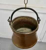 19th Century Beaten Copper Cooking Pot, Cauldron (3 of 4) 19th Century Beaten Copper Cooking Pot, Cauldron (3 of 4)
