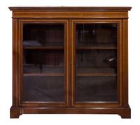 Edwardian Mahogany & Satinwood Bookcase (3 of 7) Edwardian Mahogany & Satinwood Bookcase (3 of 7)