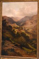 Oil Painting ‘The Lledr Valley’ by Frank T. Carter (3 of 9) Oil Painting ‘The Lledr Valley’ by Frank T. Carter (3 of 9)