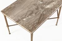 1960s Spanish Brass Coffee Table with Alabaster Top (4 of 5) 1960s Spanish Brass Coffee Table with Alabaster Top (4 of 5)