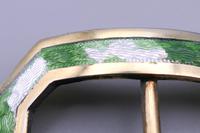 Set of Silver & Enamel Buckles & Buttons, Stamped Goldsmiths & Silversmith (6 of 6) Set of Silver & Enamel Buckles & Buttons, Stamped Goldsmiths & Silversmith (6 of 6)