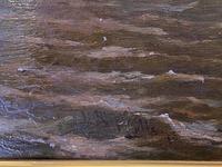 Oil on Canvas Entitled - A Busy Harbour by William R Wells (2 of 3) Oil on Canvas Entitled - A Busy Harbour by William R Wells (2 of 3)