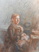 Victorian pastel portrait of grand mam artist Dodd (Free shipping to Mainland England) (10 of 10) Victorian pastel portrait of grand mam artist Dodd (Free shipping to Mainland England) (10 of 10)