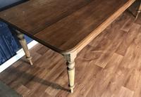 Large Victorian Pine Farmhouse Table (10 of 15) Large Victorian Pine Farmhouse Table (10 of 15)