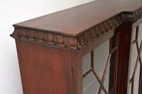 Antique Mahogany Chippendale Style Breakfront Dwarf Bookcase (7 of 11) Antique Mahogany Chippendale Style Breakfront Dwarf Bookcase (7 of 11)