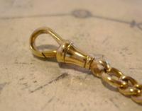 Antique Pocket Watch Chain 1890s Victorian Large 14ct Gold Filled Albert With T Bar (10 of 12) Antique Pocket Watch Chain 1890s Victorian Large 14ct Gold Filled Albert With T Bar (10 of 12)