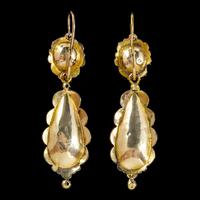 Antique Georgian Brooch & Earring Set 18ct Gold Pink Quartz + Paste Circa 1800 Boxed (7 of 11) Antique Georgian Brooch & Earring Set 18ct Gold Pink Quartz + Paste Circa 1800 Boxed (7 of 11)
