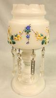 Antique Late Victorian Single Mantle / Table Lustre (4 of 5) Antique Late Victorian Single Mantle / Table Lustre (4 of 5)