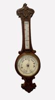 Antique Quality Carved Oak Banjo Barometer (2 of 4) Antique Quality Carved Oak Banjo Barometer (2 of 4)