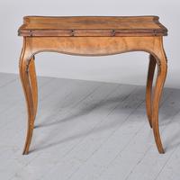 French Victorian Yew & Rosewood Fold-over Card Table / Games Table (10 of 11) French Victorian Yew & Rosewood Fold-over Card Table / Games Table (10 of 11)