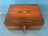 William IV Rosewood Jewellery Box with Mother of Pearl Inlay (2 of 12) William IV Rosewood Jewellery Box with Mother of Pearl Inlay (2 of 12)