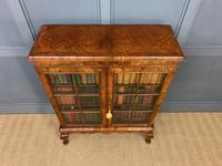 Burr Walnut 2 Door Glazed Bookcase (3 of 15) Burr Walnut 2 Door Glazed Bookcase (3 of 15)