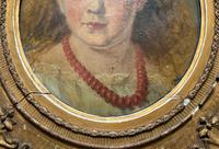 Fine Original 19th Century Circular Oil Portrait Painting of a Child for Reframing/tlc (6 of 11) Fine Original 19th Century Circular Oil Portrait Painting of a Child for Reframing/tlc (6 of 11)