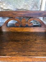Antique Oak Open Bookcase (2 of 7) Antique Oak Open Bookcase (2 of 7)
