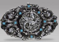 A Highly Decorative White Metal Compact (3 of 4) A Highly Decorative White Metal Compact (3 of 4)
