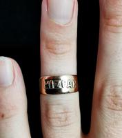 Antique Victorian Mizpah Ring, 9ct Rose Gold (10 of 11) Antique Victorian Mizpah Ring, 9ct Rose Gold (10 of 11)