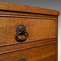 Antique Gentleman's Chest of Drawers, English, Oak - Georgian c.1800 (11 of 12) Antique Gentleman's Chest of Drawers, English, Oak - Georgian c.1800 (11 of 12)