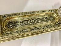 Victorian Brass Inkwell Desk Companion c.1875 (9 of 9) Victorian Brass Inkwell Desk Companion c.1875 (9 of 9)