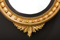 Regency Period Convex Mirror Surmounted with a Small Carved Eagle (4 of 4) Regency Period Convex Mirror Surmounted with a Small Carved Eagle (4 of 4)
