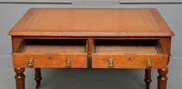 Victorian Oak Writing Table Desk (4 of 16) Victorian Oak Writing Table Desk (4 of 16)