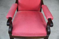 Antique Mahogany Library Chair 8057009 (12 of 12) Antique Mahogany Library Chair 8057009 (12 of 12)