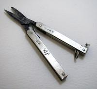Rare Antique 1913 English Sterling Silver Patent Folding Scissors Pocket Traveling Sewing Chatelaine (2 of 10) Rare Antique 1913 English Sterling Silver Patent Folding Scissors Pocket Traveling Sewing Chatelaine (2 of 10)