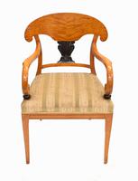 Pair of Biedermeier Armchairs Swedish Satin Birch Furniture c.1910 (2 of 10) Pair of Biedermeier Armchairs Swedish Satin Birch Furniture c.1910 (2 of 10)