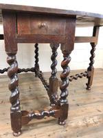 18th Century Welsh Oak Gateleg Table (11 of 12) 18th Century Welsh Oak Gateleg Table (11 of 12)