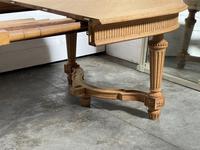 Huge Bleached Oak French Extending Dining Table (5 of 24) Huge Bleached Oak French Extending Dining Table (5 of 24)