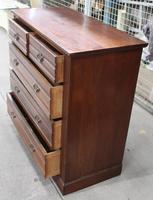 1920s Mahogany Chest of 2 over 3 Drawers with Tramlines (3 of 4) 1920s Mahogany Chest of 2 over 3 Drawers with Tramlines (3 of 4)