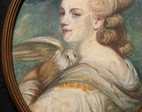 Mrs Mary Desbitt with Dove, After Sir Joshua Reynolds - Portrait Watercolour (3 of 9) Mrs Mary Desbitt with Dove, After Sir Joshua Reynolds - Portrait Watercolour (3 of 9)