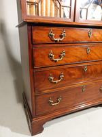 Small Chippendale Period Glazed Bookcase on Chest (3 of 5) Small Chippendale Period Glazed Bookcase on Chest (3 of 5)