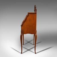 Small Antique Ladies Writing Desk, French, Oak, Bureau, Mirror, Victorian c.1900 (5 of 12) Small Antique Ladies Writing Desk, French, Oak, Bureau, Mirror, Victorian c.1900 (5 of 12)