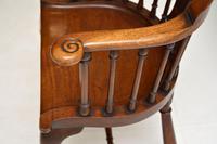 Antique Victorian Mahogany Captains Desk Chair (7 of 11) Antique Victorian Mahogany Captains Desk Chair (7 of 11)